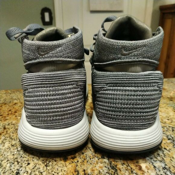 Nike Hyperdunk 2017 Flyknit Cool Gray Knit Shoes 917726-007 (Men’s Size 10.5)